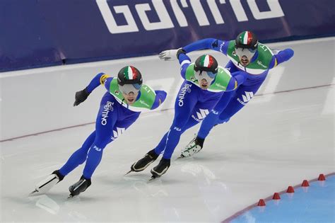 Dove vedere la partenza pattinaggio di velocità maschile