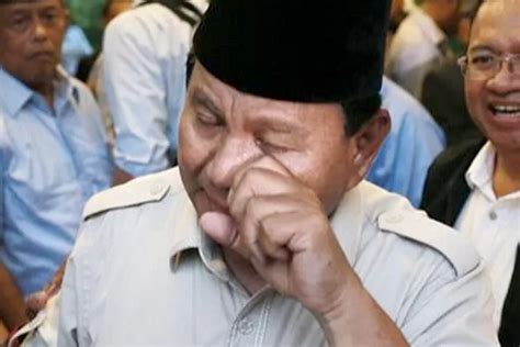 Dikabarkan Kurang Sehat Prabowo Subianto Batal Hadir Deklarasi Betawi