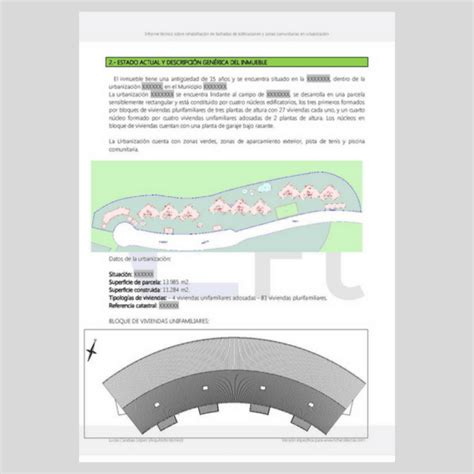 Informe técnico filtraciones y humedades Ficherotecnia