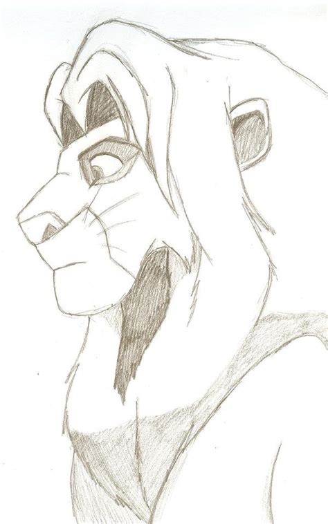 Simba Sketch by LionKingFanClub on DeviantArt