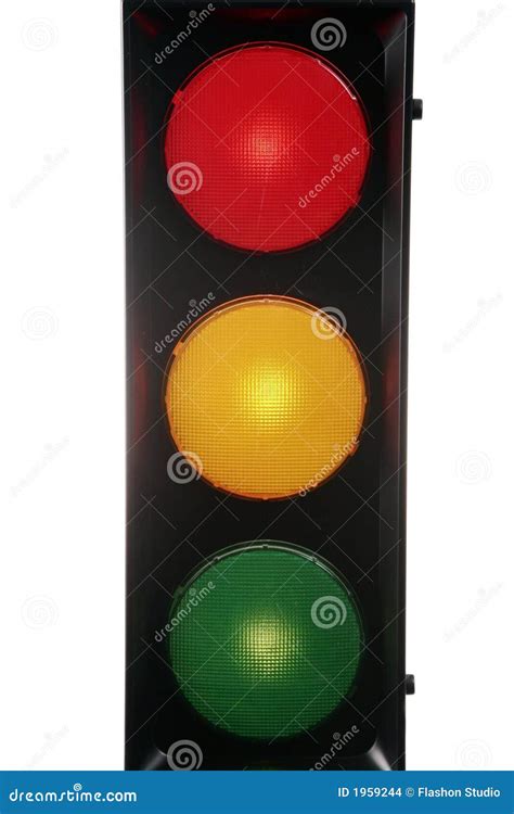 Red Yellow Green Traffic Light Stock Images Image