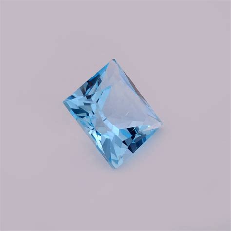 Sky Blue Topaz Square Concave Cut 8x8mm Square Shapes