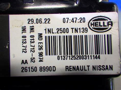 Yahoo!オークション - S699 キックス P15 左右フォグ LED 26150 8990D ...