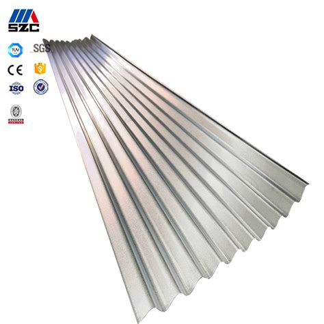 Prime Hot DIP Zinc Aluminium Corrugated Gl Steel Sheet Price Metal Iron Gi Galvanized Roof Tile
