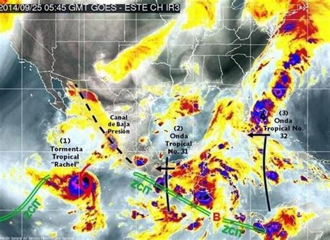 Onda Tropical Afectar A Estados Del Sureste Punto Por Punto