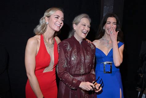 Screen Actors Guild Awards 2024 Emily Blunt Meryl Streep And Anne