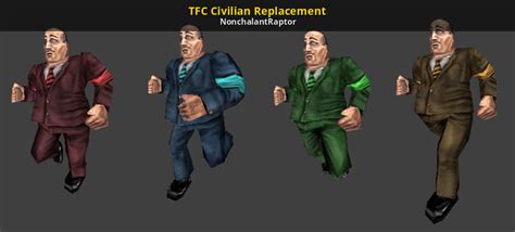 Tfc Civilian Replacement Team Fortress 2 Classic Mods