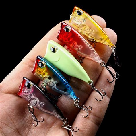 Hengjia Pcs Cm G Floating Popper Fishing Lures Topwater Bait Hard