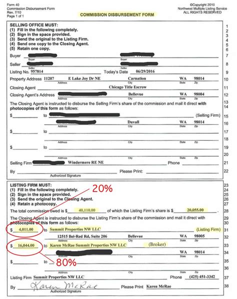 Real Estate Commission Split Agreement Template