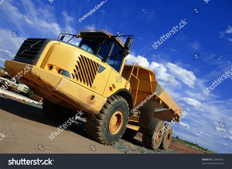 Dump Truck On Construction Site Stock Photo 15060421 | Shutterstock