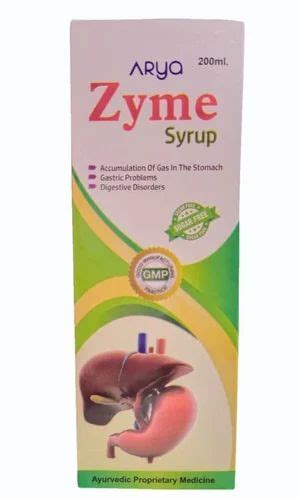 Arya Zyme Digestive Syrup 200ml Bottle Of 200 Ml At Rs 25 Bottle In