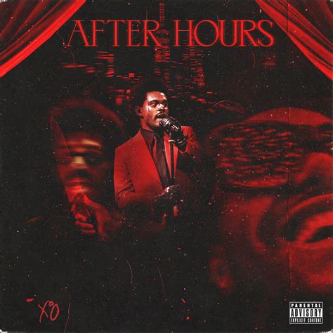 after hours album cover 2