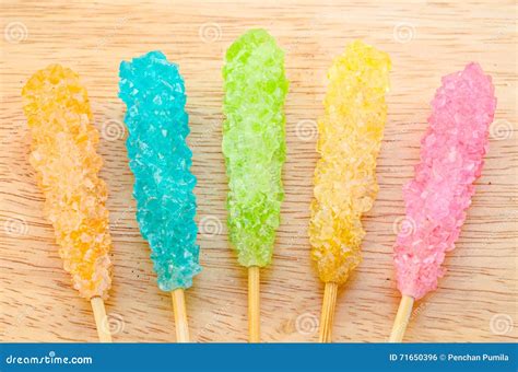 Colorful Sugar Crystals Royalty Free Stock Image