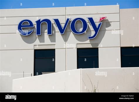 A Logo Sign Outside Of The Headquarters Of Envoy Air Inc The Parent