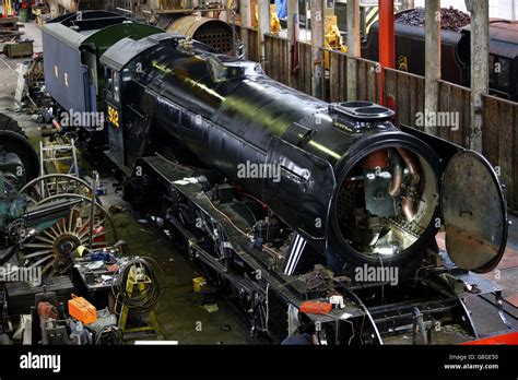 Flying Scotsman restoration Stock Photo - Alamy