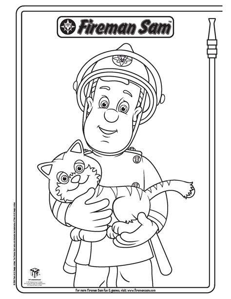 Fireman Sam Free Printables - Printable Templates