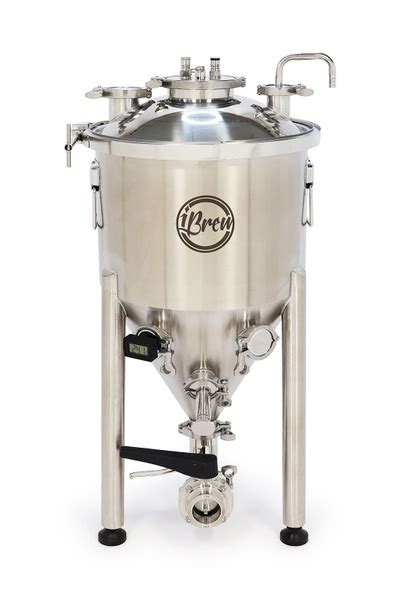 ЦКТ iBrew Unitank 30 л: конический ферментер для сбраживания пива под ...