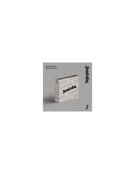 SEVENTEEN Special Album - SEMICOLON CD + Poster