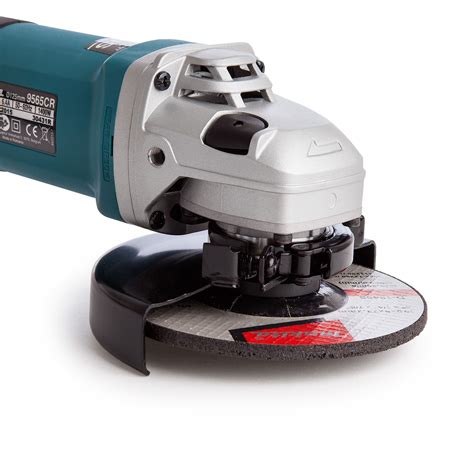 Makita 9565CR 125mm Angle Grinder 1400W With SJS Anti Restart Power