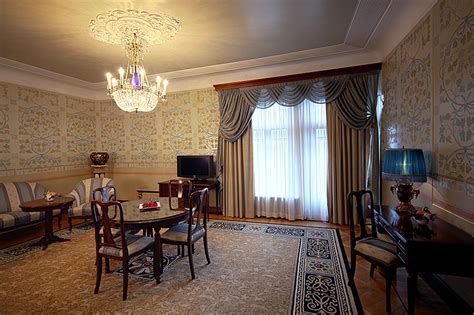 Elegant Junior Suites at the Metropol in downtown Moscow