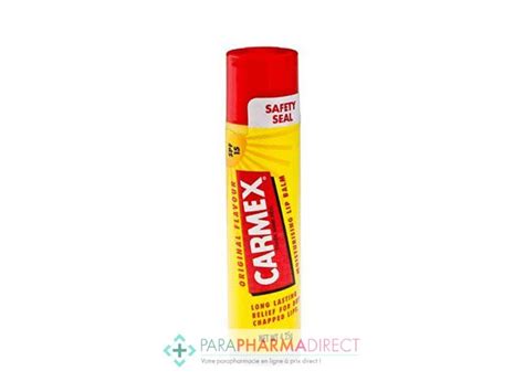 Carmex Classic Baume Hydratant Lèvres SPF15 stick 4 25g Paraphamadirect