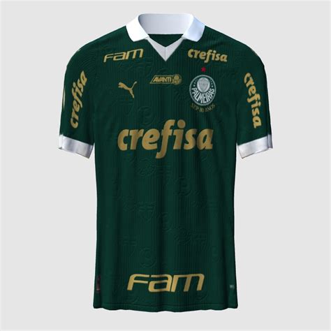 Palmeiras X Puma 24 25 Home Authentic FIFA 23 Kit Creator Showcase