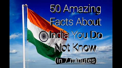 50 Amazing Facts You Didn T Know About India Youtube