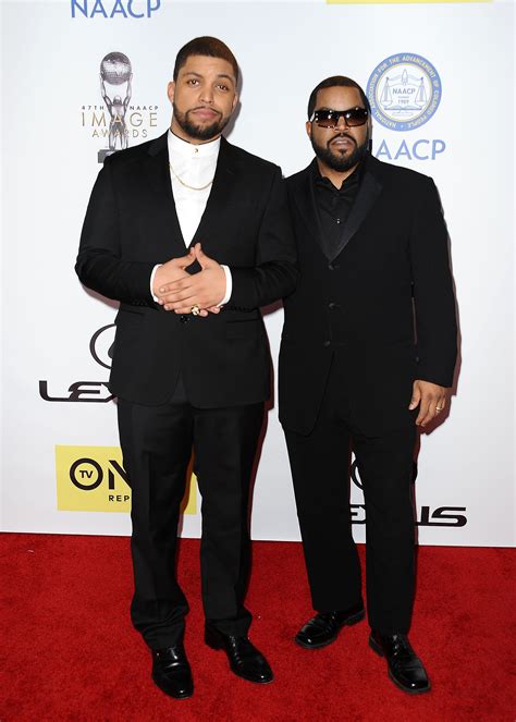 Ice Cube and his son, O'Shea Jackson Jr., attended the NAACP Awards ...