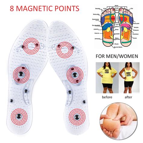 New Acupressure Magnetic Massage Foot Therapy Reflexology Pain Relief ...