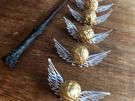 Make Harry Potter Golden Snitch Favours With Cricut ⋆ Extraordinary Chaos