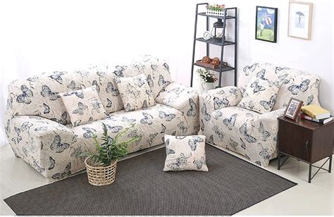 Butterfly Printing Elastic Tight Wrap All Inclusive Sofa Cover For