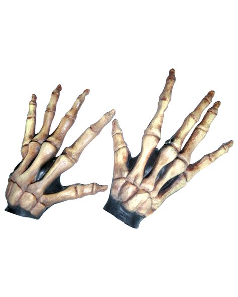 Lange Skelett Handschuhe Deluxe Bestellen Horror Shop