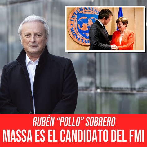 Rubén Pollo Sobrero Massa es el candidato del FMI