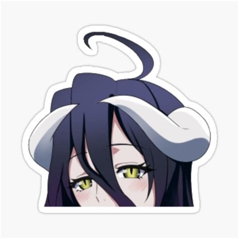 Collectibles Albedo Sticker Hot Anime Waifu Big Boobs Jack O Girl Decal Overlord Other