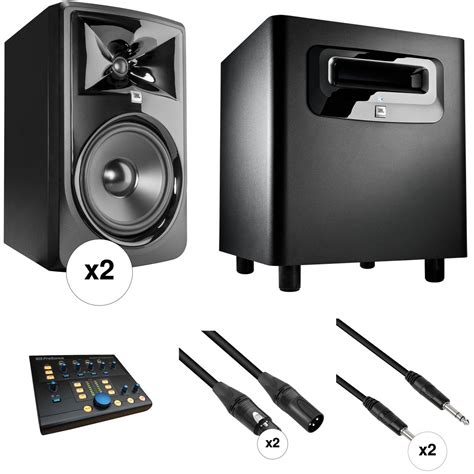 JBL 308P MkII Studio Monitor Kit With Powered Subwoofer