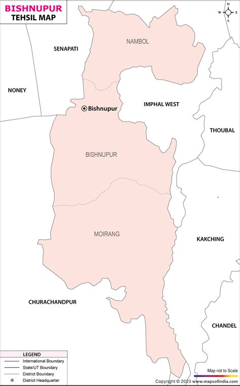 Bishnupur Tehsil Map