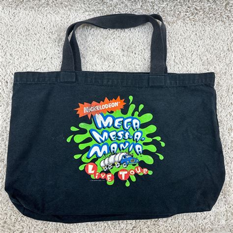 Vintage 90s 1995 Nickelodeon Mega Mess A Mania Live T Gem
