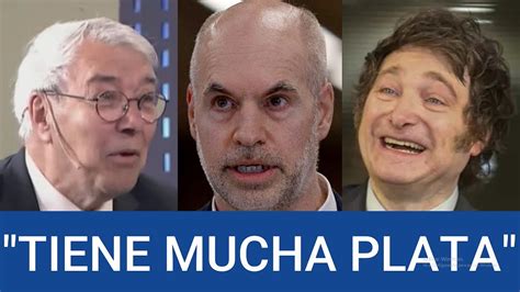 El Tata Yofre VERDUGUEA a Larreta y bancò a Milei Tenes mucha plata