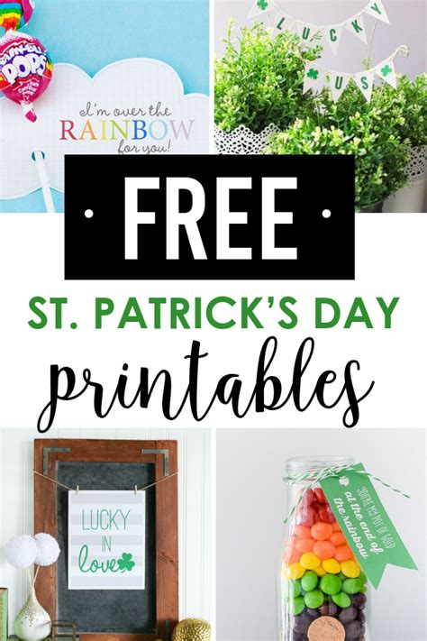 85 Free St Patrick's Day Printables - The Dating Divas