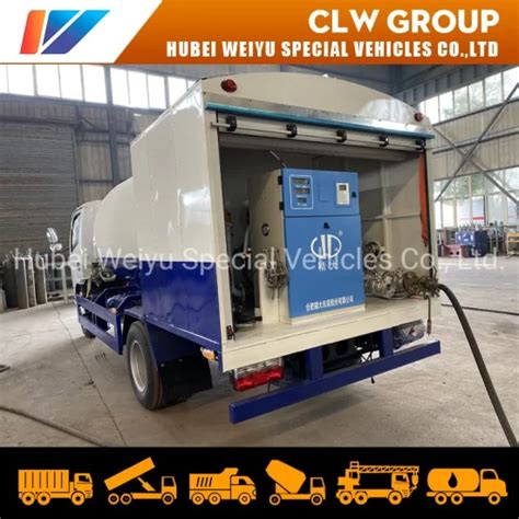 X Carbon Steel Cbm Gas Lpg Tank Delivery Loading Transport Truck