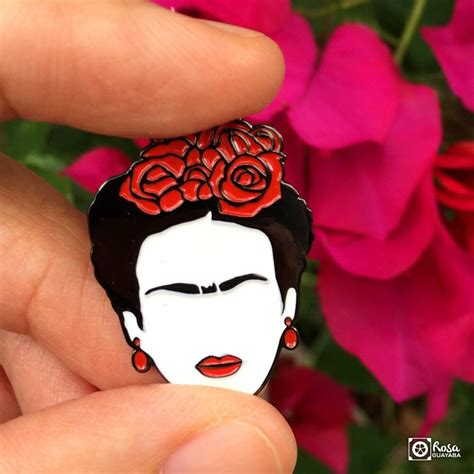 Frida Kahlo Enamel Pin Cejas Enamel Pins Label Etsy