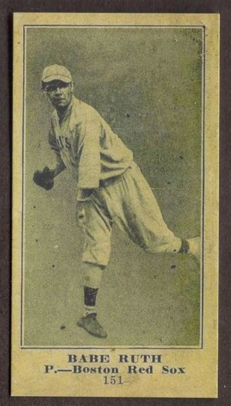 Card Lot Babe Ruth Rookie Facsimile Autograph Back Reprint Mint Cards Etsy