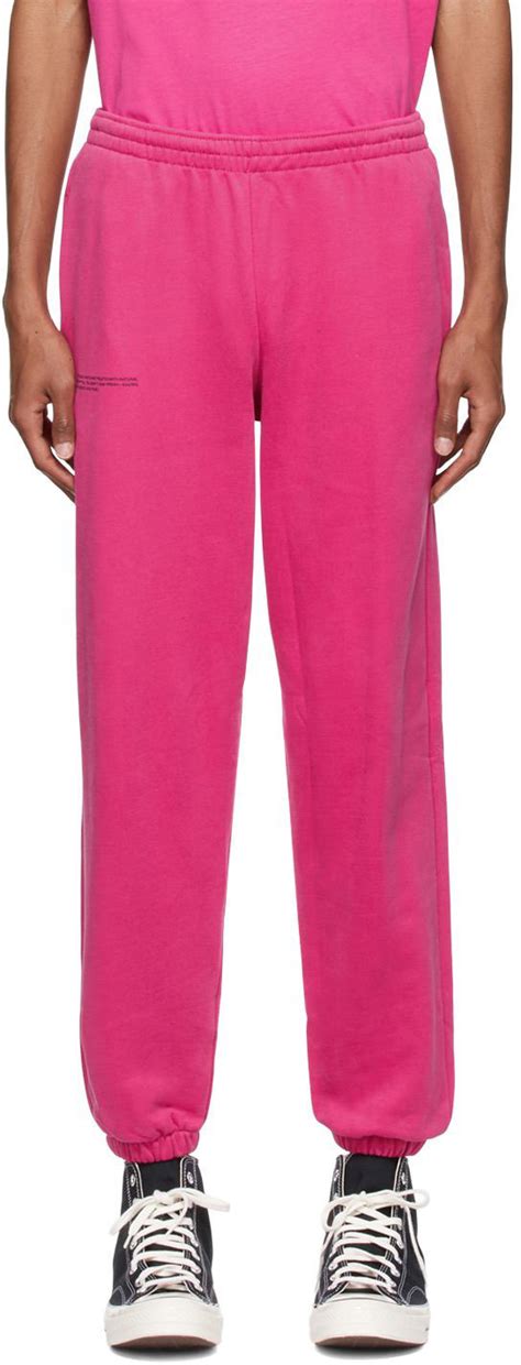 pangaia pink  lounge pants pangaia
