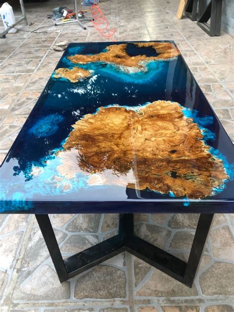 Epoxy Table Tops Resin Furniture Epoxy Table Top Diy Resin Table