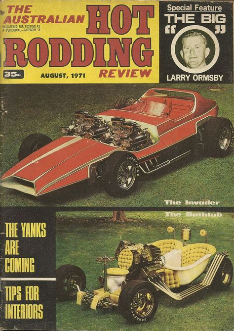 History Early Australian Hot Rodding Mag Covers The H A M B
