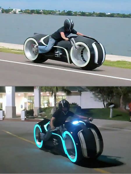 Real-Life TRON Light Cycle - TechEBlog