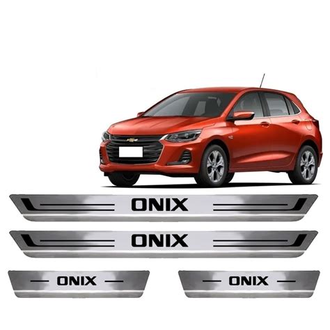 Soleira De Porta A O Inox Escovado Onix Hatch Shopee