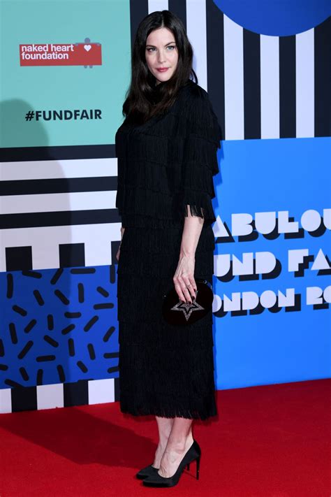 Liv Tyler At The Naked Heart Foundation Fabulous Fund Fair In London Hawtcelebs