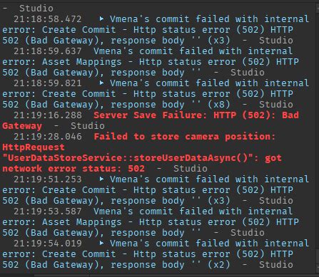 Roblox Studio is down. "Some Studio files are missing or corrupted ...