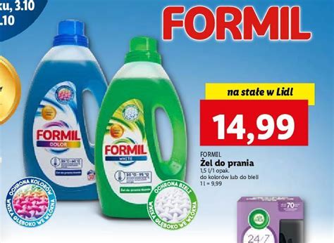 Promocja Płyn do prania white formil w Lidl